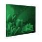 Tablou fosforescent﻿ Flori inghetate
