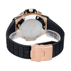 Ceas barbatesc sport, afisare data, cronograf, curea silicon, Megir 3002