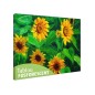 Tablou fosforescent﻿ Florile soarelui