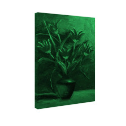 Tablou fosforescent Crini rosii