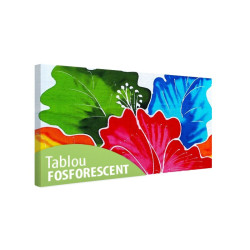 Tablou fosforescent Paun