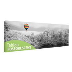 Tablou fosforescent Plimbare cu balonul