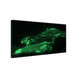 Tablou fosforescent Lava curgand