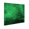 Tablou fosforescent Lacul si copacii
