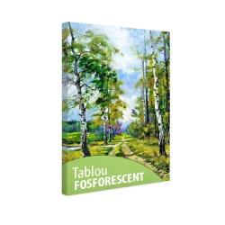 Tablou fosforescent Drum de mesteceni