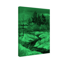 Tablou fosforescent Raul padurii