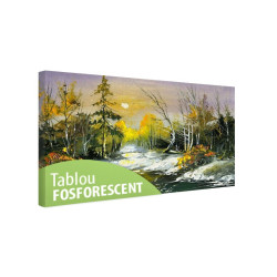 Tablou fosforescent Raul din padure