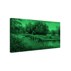 Tablou fosforescent Vara pe lac