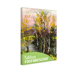 Tablou fosforescent Inca verde