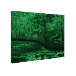 Tablou fosforescent Artar langa parau