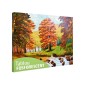 Tablou fosforescent Padure ruginie Tablou fosforescent Padure ruginie