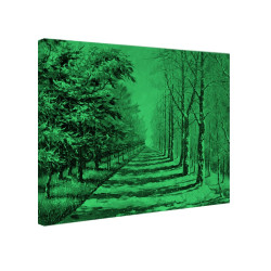 Tablou fosforescent Toamna si iarna