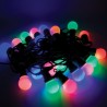 Ghirlanda multicolora cu LED-uri, exterior, 30 globuri, 14.5 m, Home