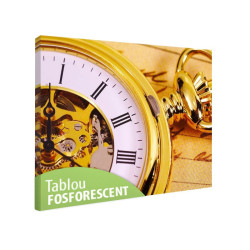 Tablou fosforescent Ceas de buzunar 