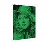 Tablou fosforescent Femeia cu palarie 
