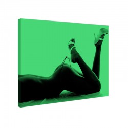 Tablou fosforescent Femeie Nud, 40x60cm, canvas