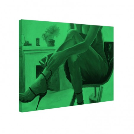 Tablou fosforescent Picioare de femeie