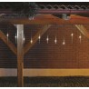 Ghirlanda 10 turturi, 100 LED-uri, lumina alba rece, exterior , Home