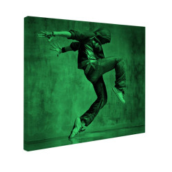 Tablou fosforescent Dansator Breakdance 