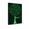 Tablou fosforescent Copac muzical 