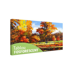 Tablou fosforescent Peisaj de toamna 