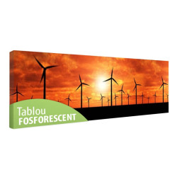 Tablou fosforescent Copaci ecologici 