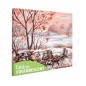 Tablou fosforescent Peisaj de iarna siberiana 