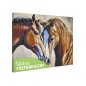 Tablou fosforescent Pereche de cai Tablou fosforescent Pereche de cai
