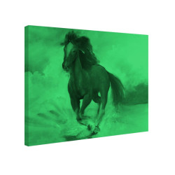 Tablou fosforescent Cal in galop