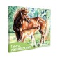 Tablou fosforescent Cai Tablou fosforescent Cai