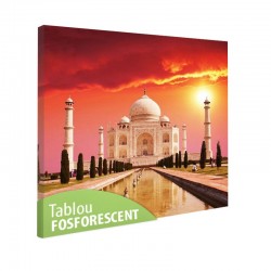 Tablou fosforescent Taj Mahal 