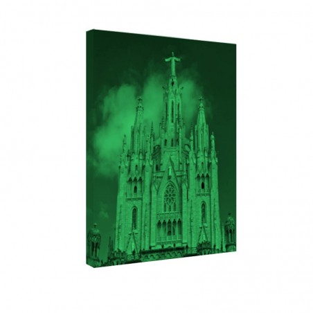 Tablou fosforescent Templu in Barcelona
