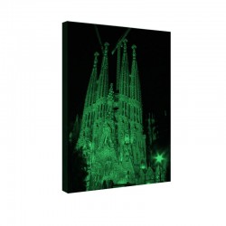 Tablou fosforescent Catedrala Sagrada Familia