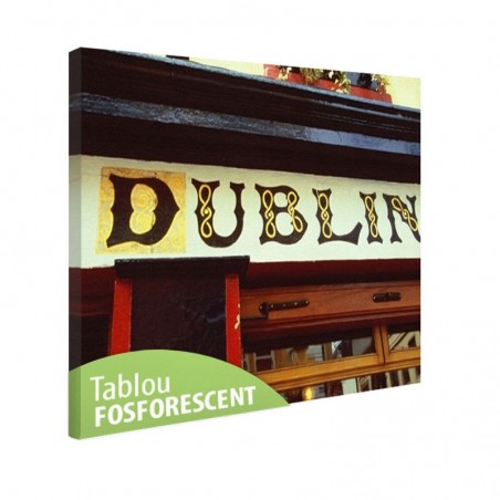 Tablou fosforescent Dublin