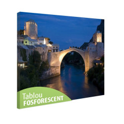 Tablou fosforescent Podul Mostar