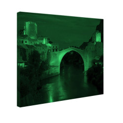 Tablou fosforescent Podul Mostar