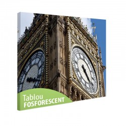 Tablou fosforescent, 20x30 cm, Londra Big Ben