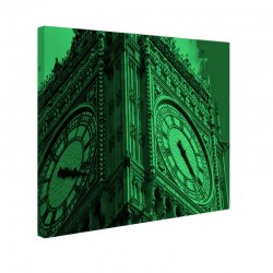 Tablou fosforescent Londra Big Ben, 20x30 cm