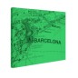 Tablou fosforescent Barcelona