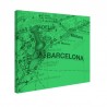 Tablou fosforescent Barcelona