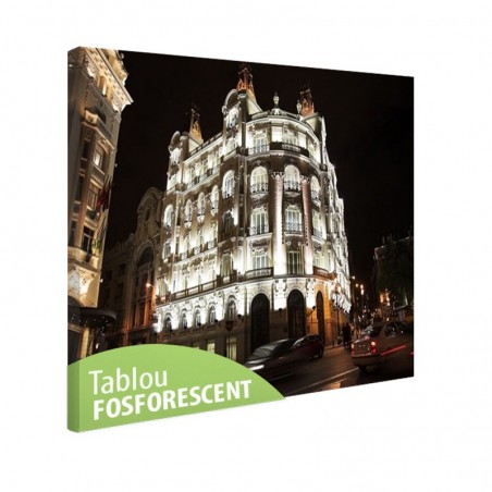 Tablou fosforescent Madrid 