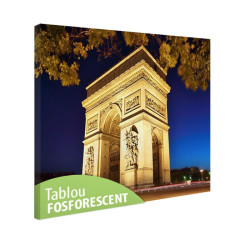 Tablou fosforescent Paris - Arcul de triumf