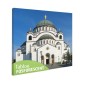 Tablou fosforescent Catedrala Sf. Sava Tablou fosforescent Catedrala Sf. Sava