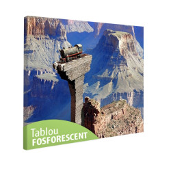 Tablou fosforescent Trenul pierdut 