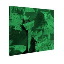 Tablou fosforescent Trenul pierdut 