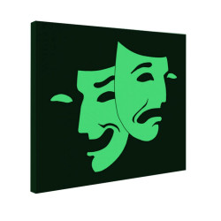 Tablou fosforescent Teatru 