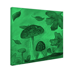 Tablou fosforescent Ciuperci de toamna 