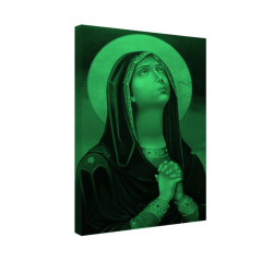 Tablou fosforescent Fecioara Maria plangand 