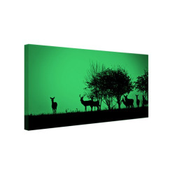 Tablou fosforescent Cerbi si caprioare 