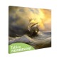 Tablou fosforescent Corabie pe furtuna Tablou fosforescent Corabie pe furtuna